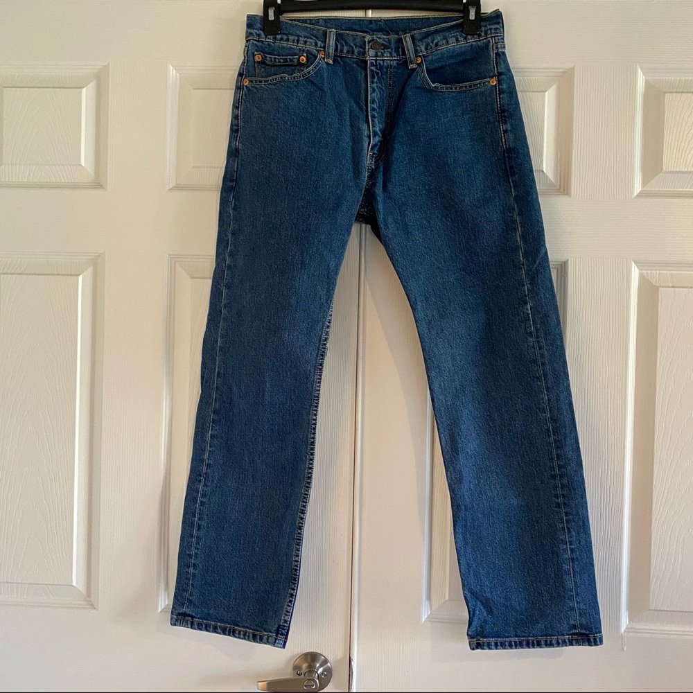 Levi 505 Medium Wash Jeans 33/30